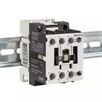 Контактор Averes КМЭ (ctr-s-22-10-400-av) 400 В 22 А тип АС 3P малогабаритный