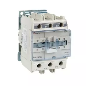 Контактор EKF PROxima КМЭ (ctr-s-80-220) 220 В 80 А тип AC NO+NC малогабаритный