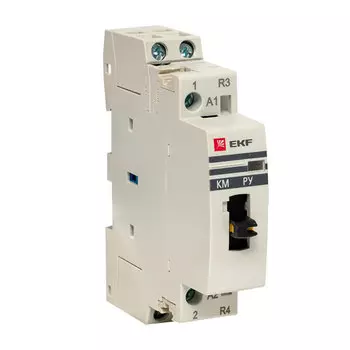 Контактор модульный EKF PROxima (km-1m-20-11) 230-400 В 20 А тип AC 2Р