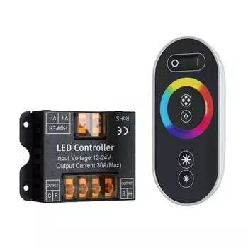 Контроллер для светодиодной ленты RGB Led Strip (CLM002) 360 Вт 12/24 В IP20