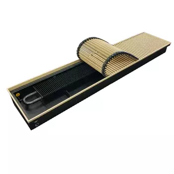 Конвектор внутрипольный Gekon Eco с 1 теплообменником 1800х230х80 мм боковое подключение