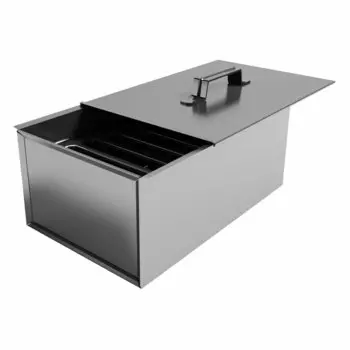 Коптильня переносная СевЗапУголь Professional двухъярусная 24х37х17,5 см