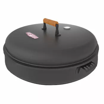 Коптильня стационарная Firewood Титан круглая 45х15 см