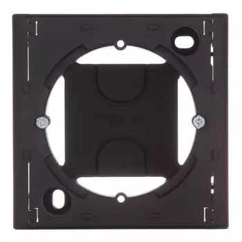 Коробка монтажная Systeme Electric AtlasDesign накладная карбон (ATN001000)