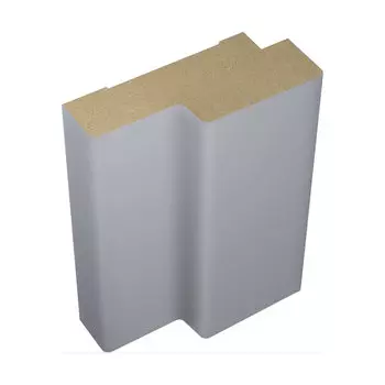 Коробка дверная Smart 70х28х2100 мм финишпленка серая с петлями (2,5 шт.)