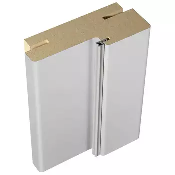 Коробка дверная телескопическая Scandi 3D 1 74х30х2100 мм эмаль светло-серая (2,5 шт.)