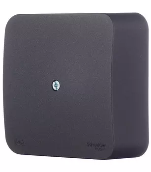 Коробка распределительная Systeme Electric Blanca накладная антрацит (BLNRK000016)