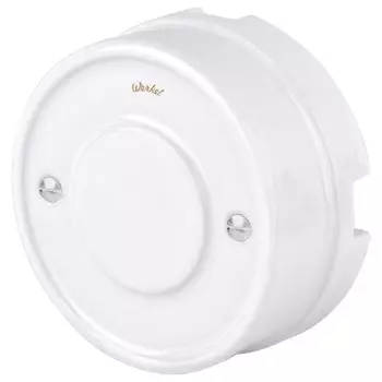 Коробка распределительная Werkel Ретро накладная белая (a051308)