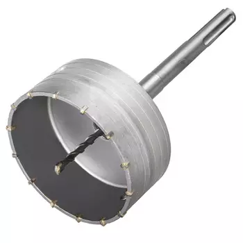 Коронка твердосплавная Практика (917-958) по бетону d125 мм с переходником