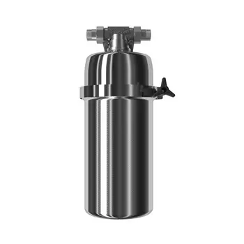 Корпус фильтра Аквафор Викинг S для холодной и горячей воды нержавеющая сталь 3/4 НР(ш) х 3/4 НР(ш)