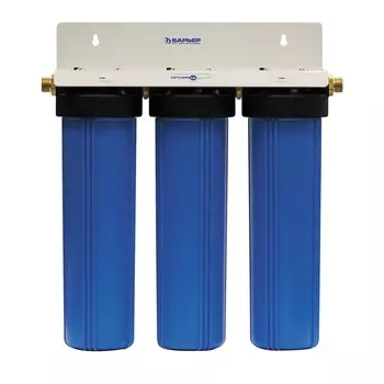 Корпус фильтра Барьер Профи Bb 20 для холодной воды полипропиленовый 10BB G1 синий