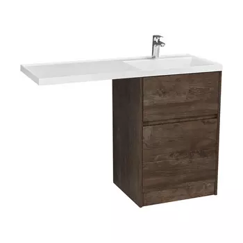 Корпус тумбы под раковину и стиральную машину Aquaton Лондри 60 см дуб кантри (1A266901LHDY0)