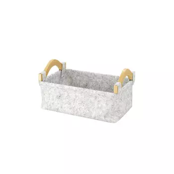 Корзина WasserKraft Aula 275х105х170 мм 4,9 л серая (WB-110-S)