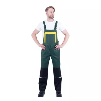 Костюм мужской защитный ГК Спецобъединение КМ-10 44-46 рост 170-176 см зелено-желтый