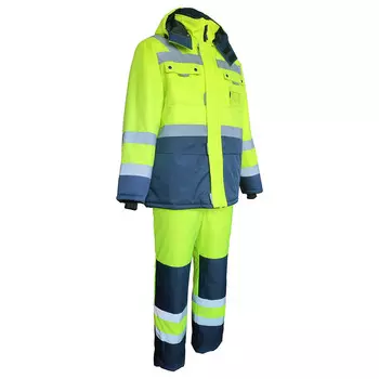 Костюм рабочий мужской утепленный Спрут Нордик 56-58 рост 182-188 см лимонный