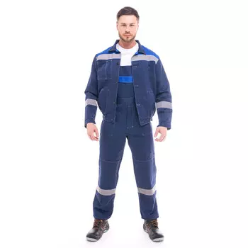 Костюм рабочий Спрут Енисей 56-58 рост 170-176 см темно-синий
