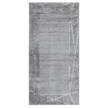 Ковер 0,6х1 м прямоугольный Nirvana серо-синий