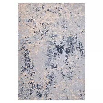 Ковер 0,8х1,5 м прямоугольный Luga 150200 7 сине-серый безворсовый