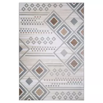 Ковер 1,5х2,3 м прямоугольный Valencia Deluxe D962 кремово-голубой