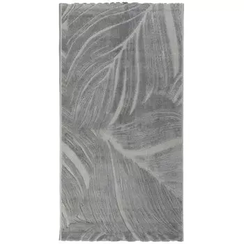 Ковер 1,6х2,3 м прямоугольный Soft серый