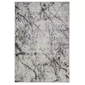 Ковер 1,6х2,3 м прямоугольный Agata серый