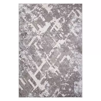 Ковер 1х2 м прямоугольный Richi 8134 серый