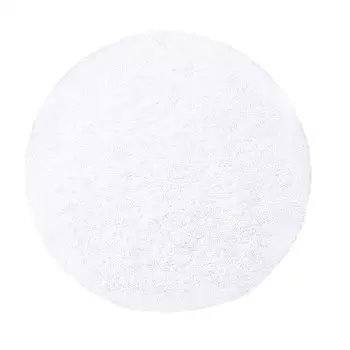 Коврик для ванной белый 60х60 см WasserKraft Dill (BM-3910)