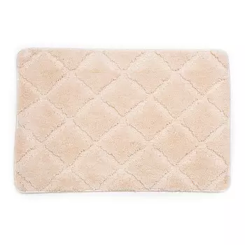 Коврик для ванной бежевый 90х60 см WasserKraft Lippe (BM-6513)
