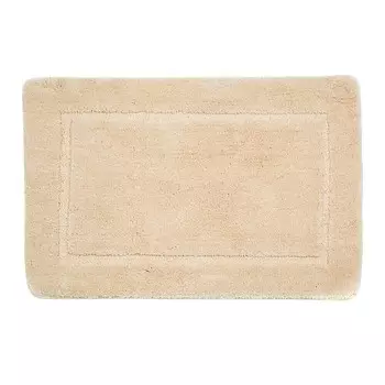 Коврик для ванной бежевый 90х60 см WasserKraft Lopau (BM-6013)