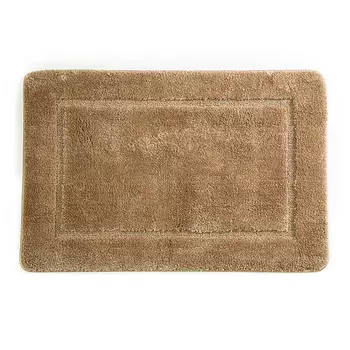 Коврик для ванной бежевый 90х60 см WasserKraft Lopau (BM-6014)