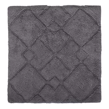 Коврик для ванной черный 60х60 см Fora Stone (FOR-STN60-60BL)