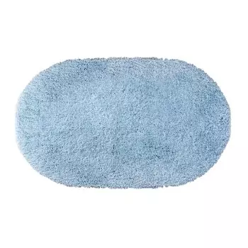 Коврик для ванной голубой 100х60 см WasserKraft Dill (BM-3946)