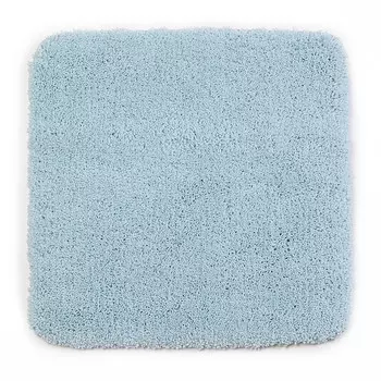 Коврик для ванной голубой 57х55 см WasserKraft Kammel (BM-8344)
