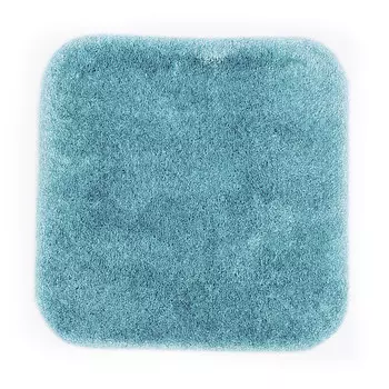 Коврик для ванной голубой 57х55 см WasserKraft Wern (BM-2594)