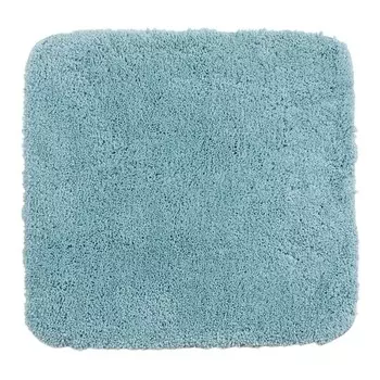 Коврик для ванной голубой 57х55 см WasserKraft Kammel (BM-8340)