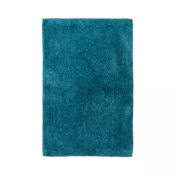 Коврик для ванной голубой 80х50 см Fora Shiny (FOR-MCF-SHI50-80BL)