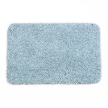 Коврик для ванной голубой 90х57 см WasserKraft Kammel (BM-8314)