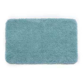 Коврик для ванной голубой 90х57 см WasserKraft Kammel (BM-8310)