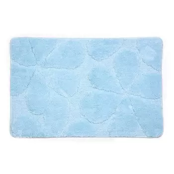Коврик для ванной голубой 90х60 см WasserKraft Diemel (BM-2217)