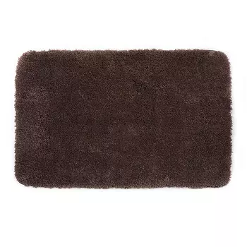 Коврик для ванной коричневый 90х57 см WasserKraft Kammel (BM-8305)