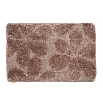 Коврик для ванной коричневый 90х60 см WasserKraft Diemel (BM-2215)