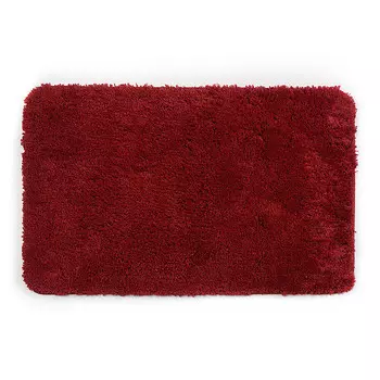 Коврик для ванной красный 90х57 см WasserKraft Kammel (BM-8307)