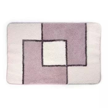 Коврик для ванной розовый 90х60 см WasserKraft Ruwer (BM-6705)