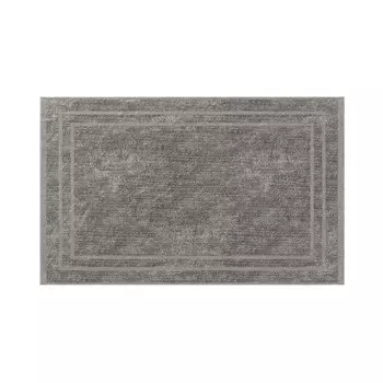 Коврик для ванной серый 65х45 см WasserKraft Main (BM-4702)