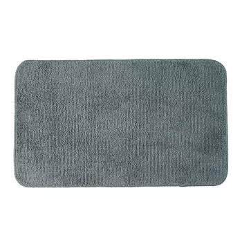 Коврик для ванной серый 75х45 см WasserKraft Vils (BM-1061)