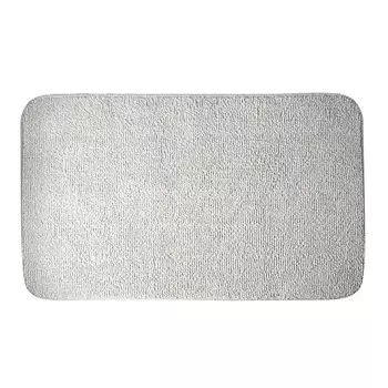 Коврик для ванной серый 75х45 см WasserKraft Vils (BM-1021)