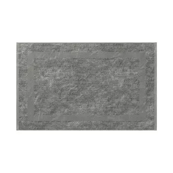 Коврик для ванной серый 80х50 см WasserKraft Neime (BM-1913)