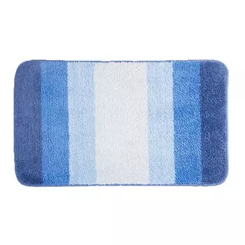 Коврик для ванной синий 75х45 см WasserKraft Lopau (BM-1101)