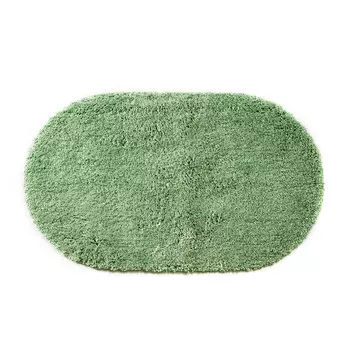Коврик для ванной зеленый 100х60 см WasserKraft Dill (BM-3943)