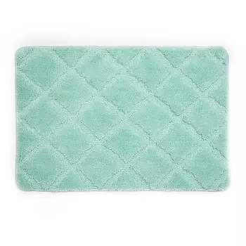 Коврик для ванной зеленый 90х60 см WasserKraft Lippe (BM-6516)